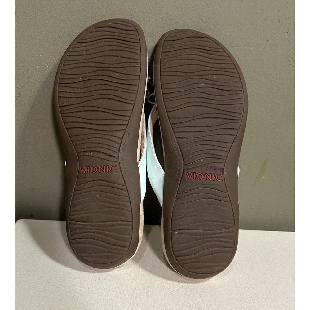 Vionic Women Sandal Bella II Orthotic Slip On Thong Flip Flop Shoes Sz 9 - Picture 7 of 9